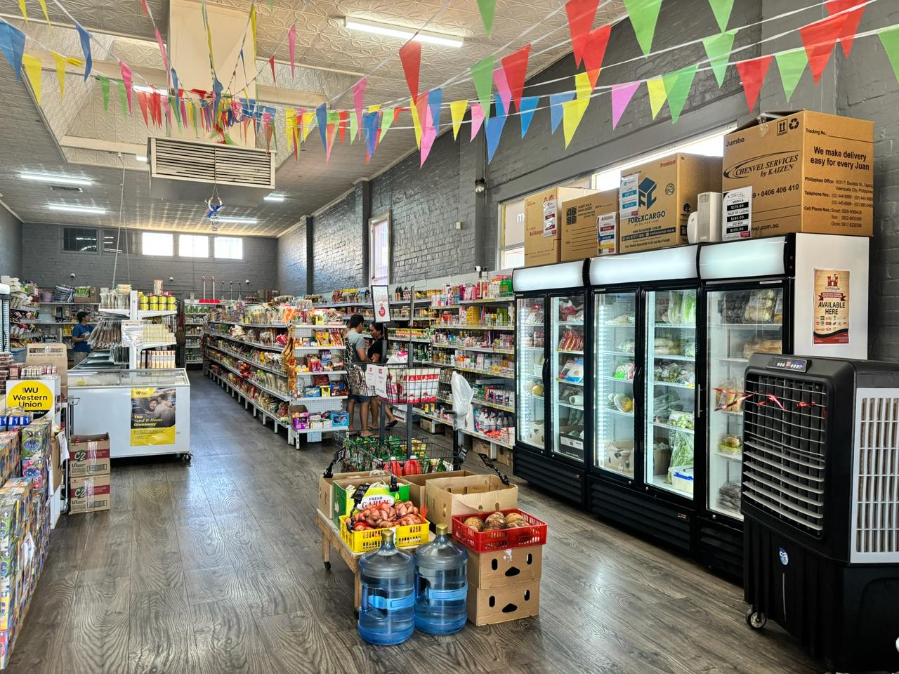 Pantry staples aisle at Filmart